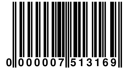 0 000007 513169