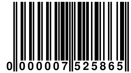 0 000007 525865