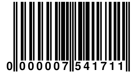 0 000007 541711