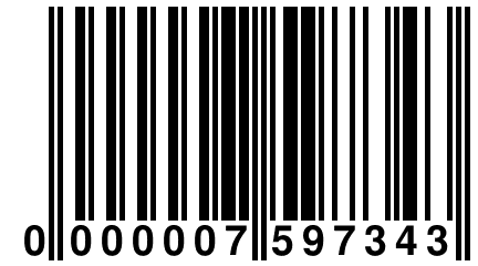 0 000007 597343