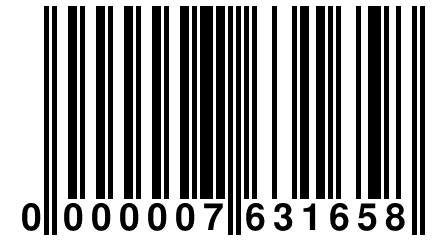 0 000007 631658