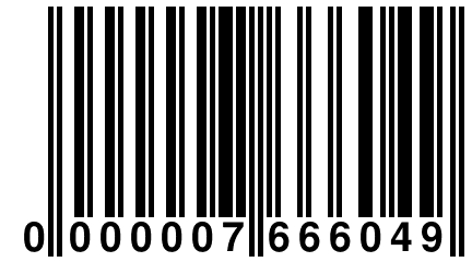 0 000007 666049