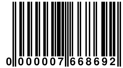 0 000007 668692