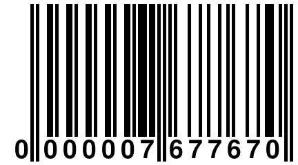 0 000007 677670