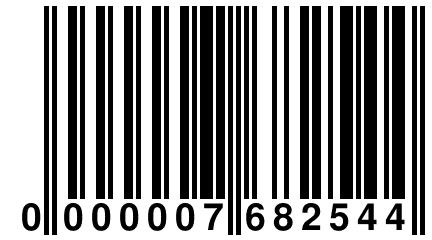 0 000007 682544