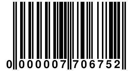 0 000007 706752