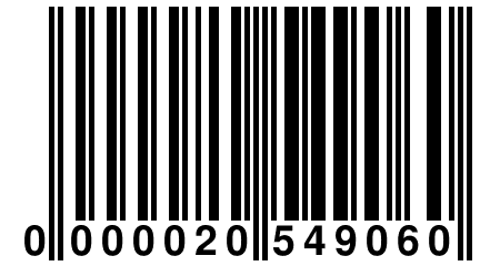 0 000020 549060