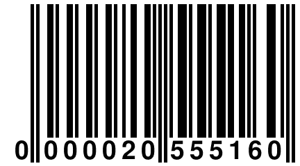 0 000020 555160