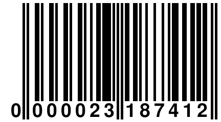 0 000023 187412