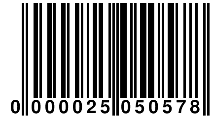 0 000025 050578