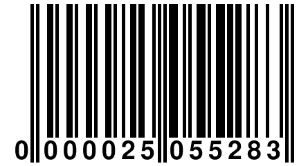 0 000025 055283