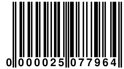 0 000025 077964