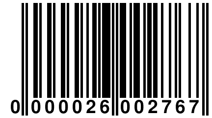 0 000026 002767