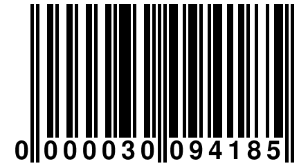 0 000030 094185