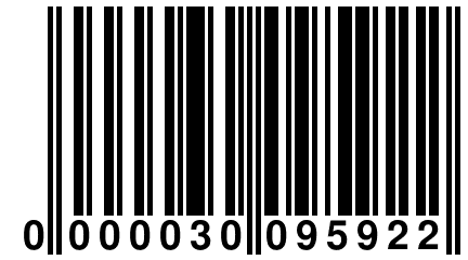 0 000030 095922