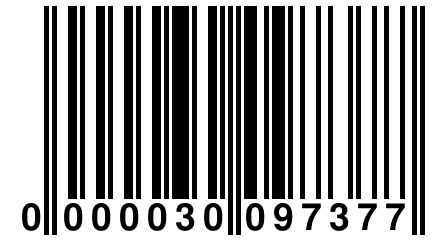 0 000030 097377