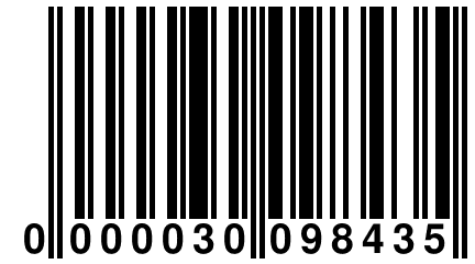 0 000030 098435