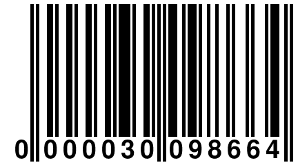 0 000030 098664