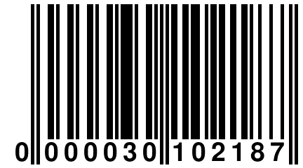 0 000030 102187