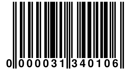 0 000031 340106