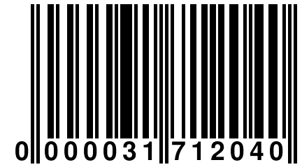 0 000031 712040