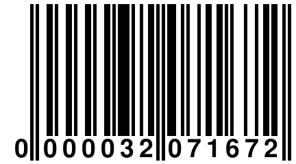 0 000032 071672