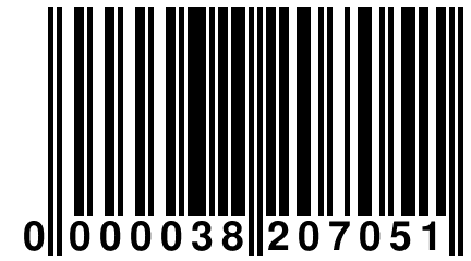 0 000038 207051