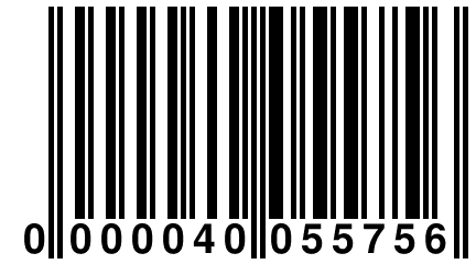 0 000040 055756