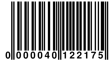 0 000040 122175