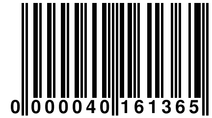 0 000040 161365