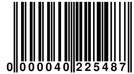 0 000040 225487