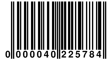 0 000040 225784