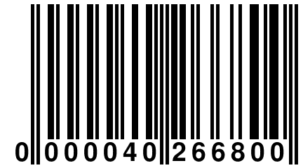 0 000040 266800