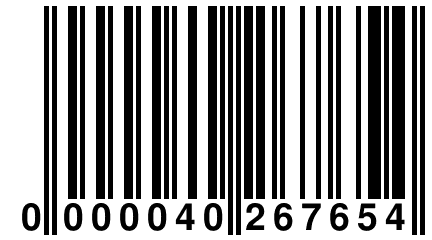 0 000040 267654