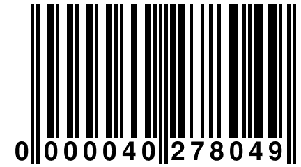 0 000040 278049