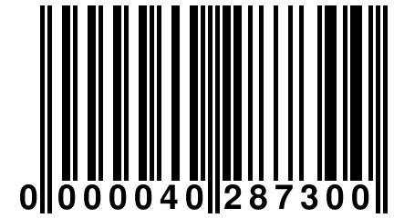 0 000040 287300