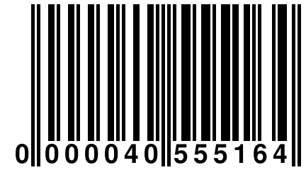 0 000040 555164