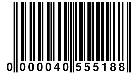 0 000040 555188