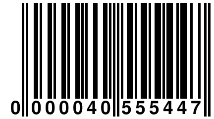 0 000040 555447