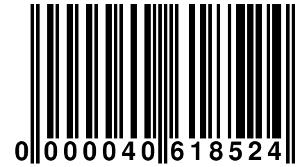 0 000040 618524