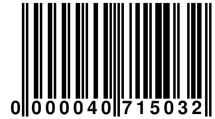 0 000040 715032