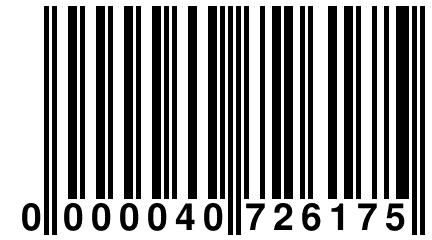 0 000040 726175