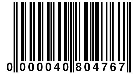 0 000040 804767