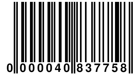 0 000040 837758