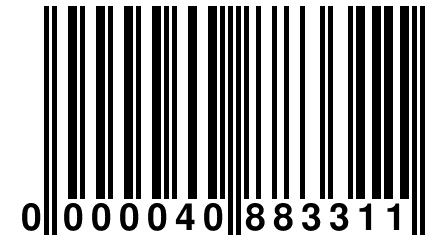 0 000040 883311