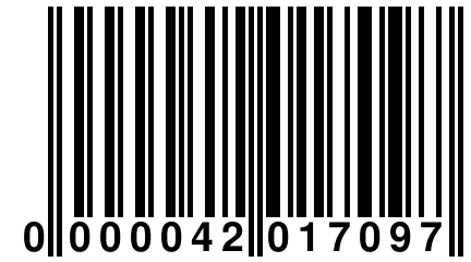 0 000042 017097