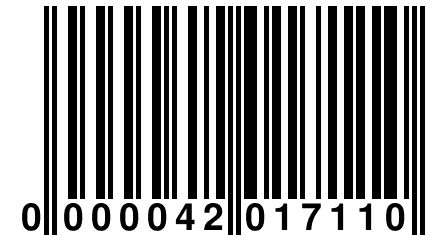 0 000042 017110