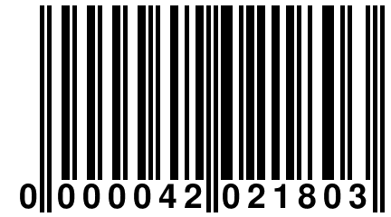 0 000042 021803