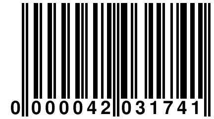 0 000042 031741