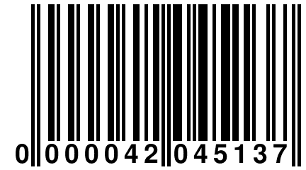 0 000042 045137